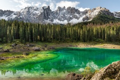 karersee, lago di carezza